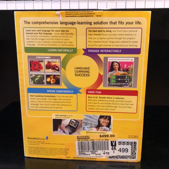 Rosetta Stone- Chinese Mandarin-New condition - Picture 2 of 4